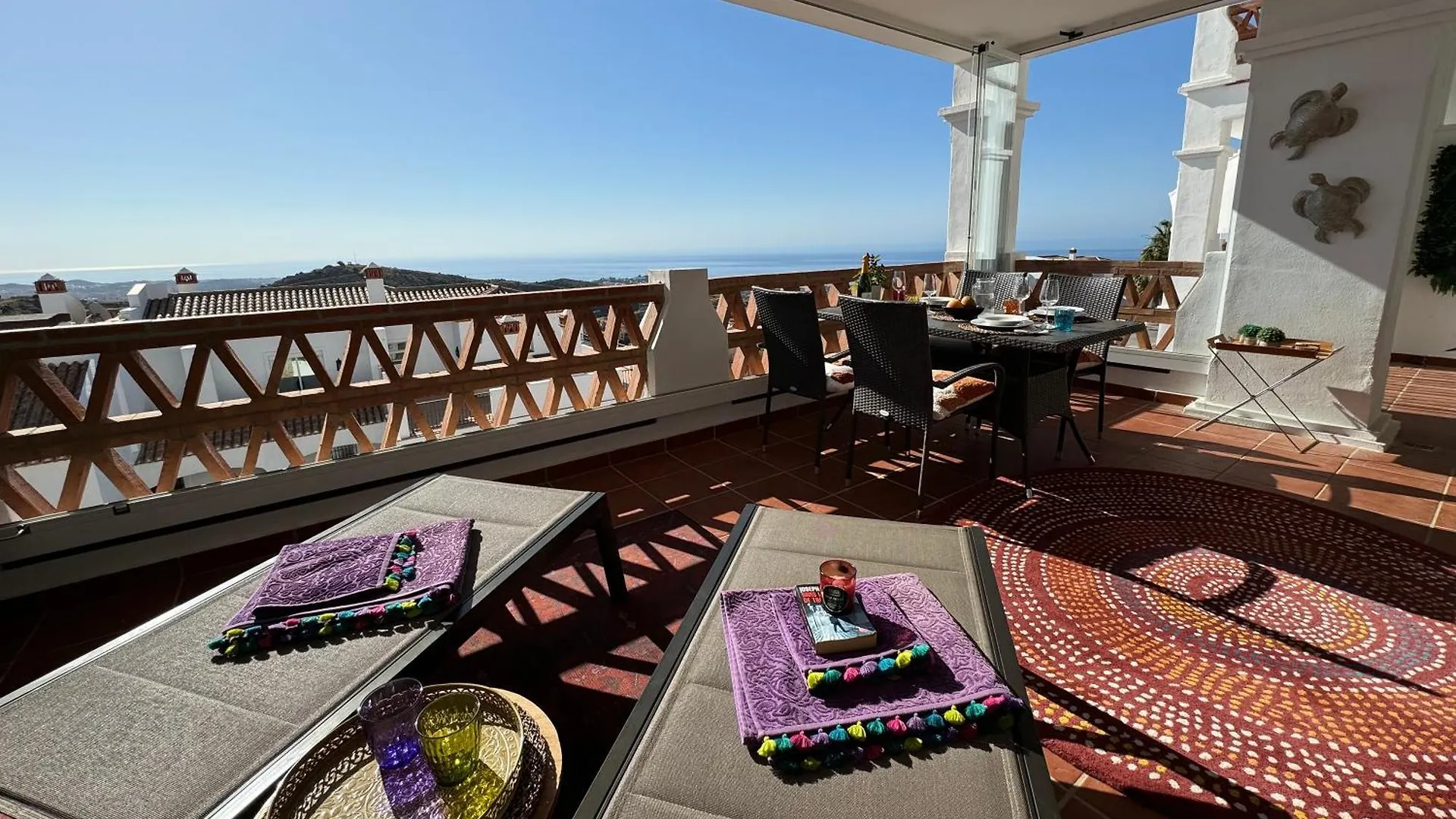 Pool Apt Calahonda 2 With Sea View - Happy Rentals Sitio de Calahonda
